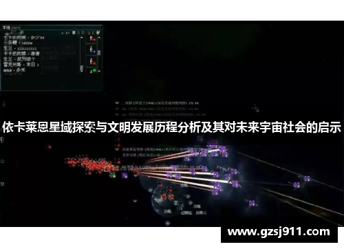 依卡莱恩星域探索与文明发展历程分析及其对未来宇宙社会的启示